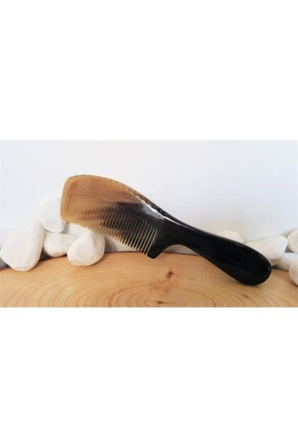 Bone Ram Horn Natural Comb