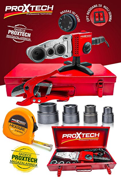 PROXTECH Profesyonel Çift Residanslı Isı Ayarlı Pprc Büyük Plastik