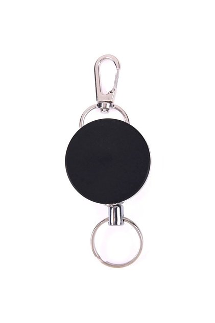 Anahtar Kancalı Metal Ipli Yaka Kartı Için 4 Cm Yoyo Anahtarlık 1 Adet