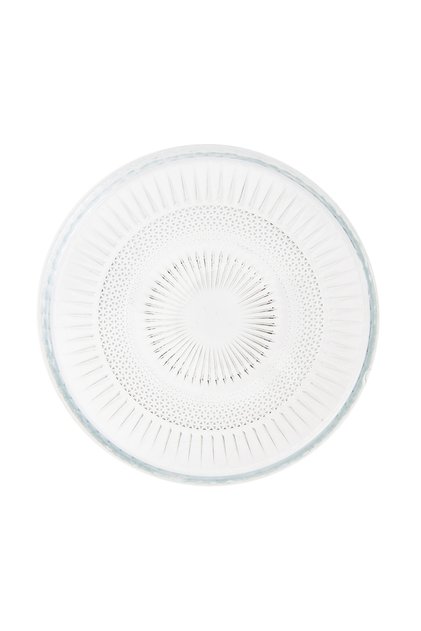 İpek Elena Cam Tabak - Şeffaf - 19 cm