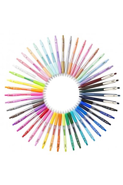 Zebra Sarasa 0.5mm Z Box 25'li Jel Kalem Seti Plastik Çantalı Set