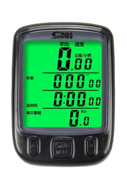 Sd563 Bisiklet Km Hız Göstergesi Sayacı Su Geçirmez Lcd
