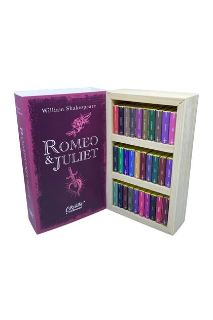 Romeo ve Juliet Temalı Çikolata Kütüphanesi