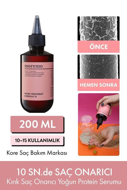 Moremo Water Treatment Miracle 10 (KORENDY) Onarıcı Saç Serumu