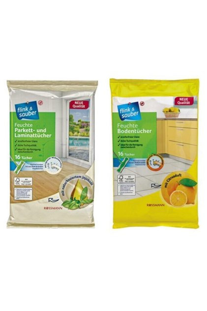 Rossman 2-Piece Wet Floor Cloth