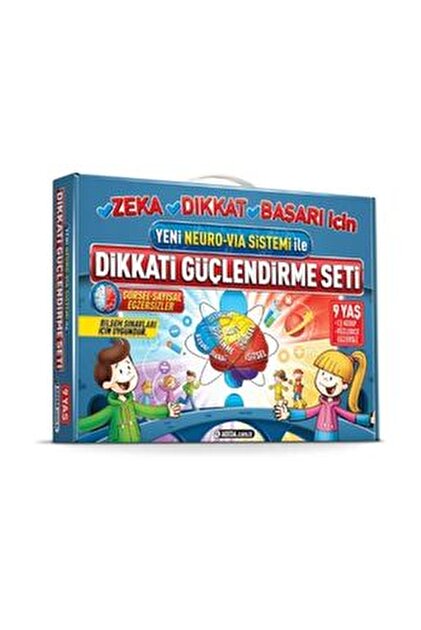 Adeda Yayınları Dikkati Güçlendirme Seti - Yeni Neuro Via Sistemi