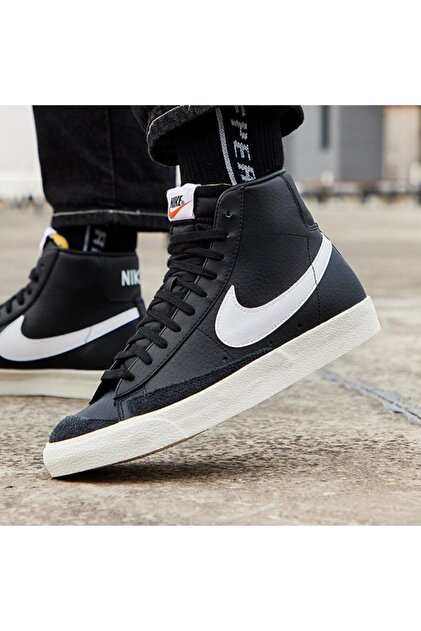 nike blazer high mens black