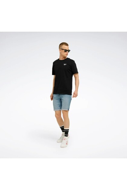 RI Left Chest Logo Men's Black Short Sleeve T-Shirt