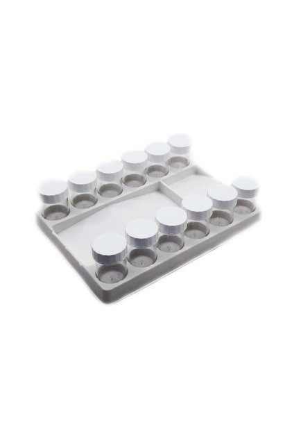23x17 cm Paletă Godeli cu 12 compartimente-1