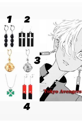 DOOLY Orecchini Pendenti Tokyo Revengers Izana Kurokawa, Gioielli Moda Anime In Acrilico E Lega Di Zinco, Regalo Unisex