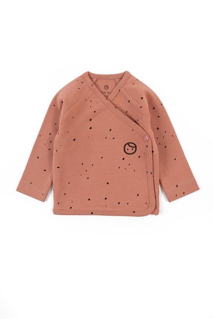 Outer Bodysuit Newborn Cosmos Pink Organic Cotton