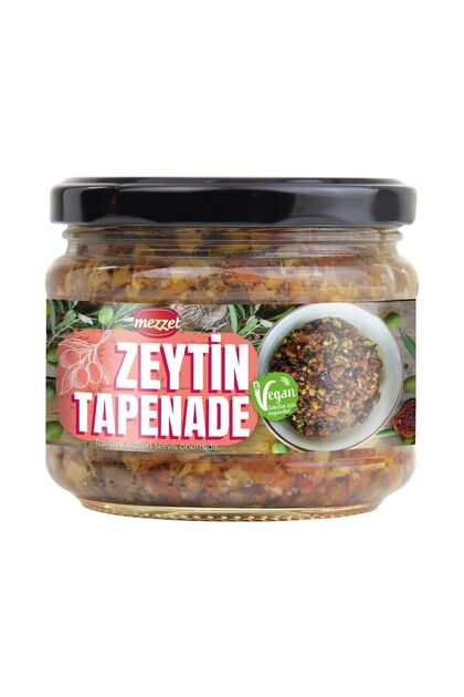 Zeytin Tapenade 280 g - Kuru Domatesli Zeytin Karışımı