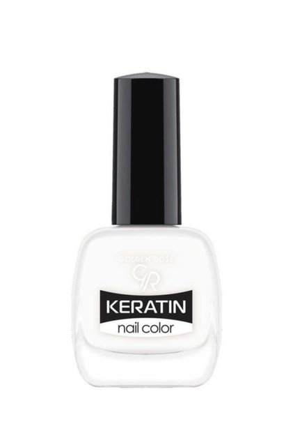 Keratin Nail Color No: 02 - Strengthening Shiny Nail Polish with Keratin