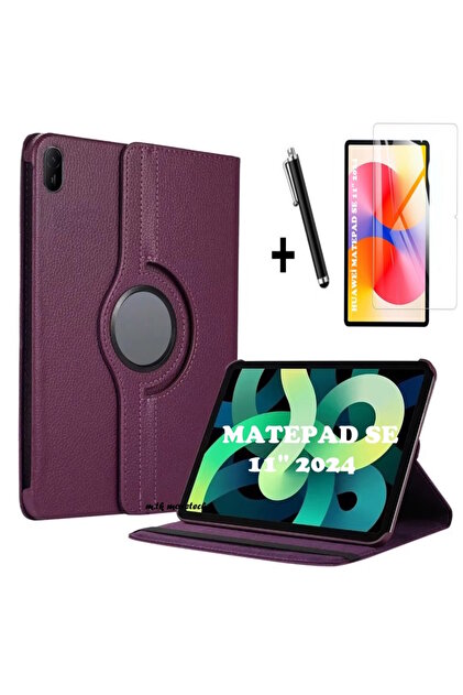m.tk moveteck Huawei Matepad Se 11 Inç Tablet Kılıf 360 Döner Pu