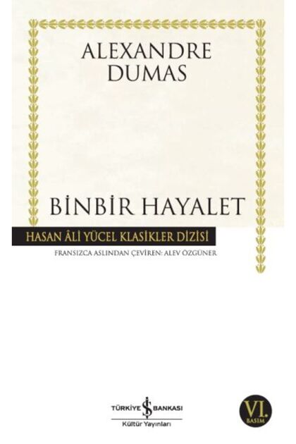 Binbir Hayalet</DNTCTMS> / Alexandre Dumas /