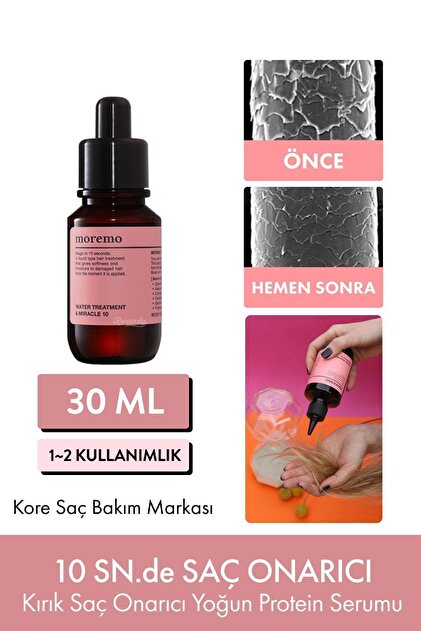 Moremo [mini Boy] Water Treatment Miracle 10 (KORENDY) Onarıcı Saç