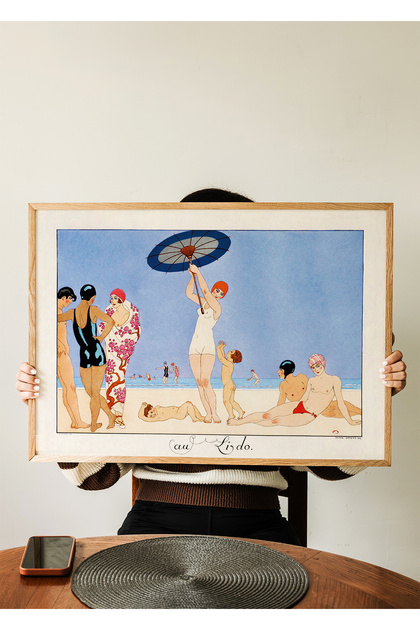 Sanatçı / George Barbier Koleksiyonu - Çerçevesiz Poster