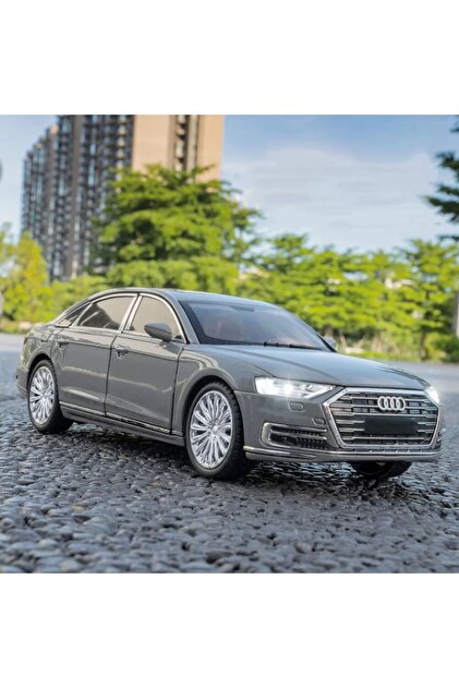 scntoys Audi A8 Araba Audi A8 Long Quattro 1:24 Diecast Metal