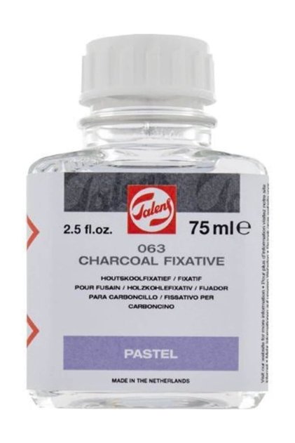 Charcoal Fixative 063 Karakalem-füzen Için Sıvı Fixative 75 ml