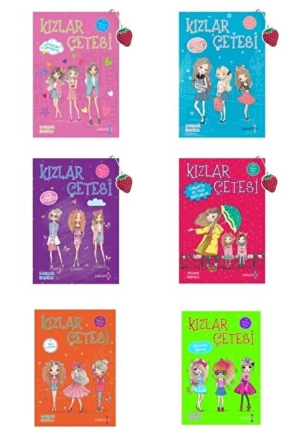 Yakamoz Yayınları Kızlar Çetesi Serisi 7 Kitap (kokulu Kitaplar