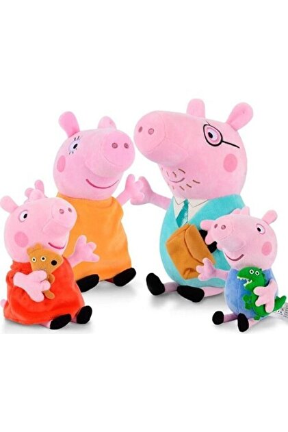 Schulzz Peppa Pig Ailesi Peluş Oyuncak 4'lü - Fiyatı, Yorumları