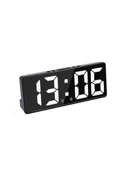 Masa Saati Derece Alarm Takvim Pil(Dahil Değildir)+Şarjlı Led Işıklı Dijital