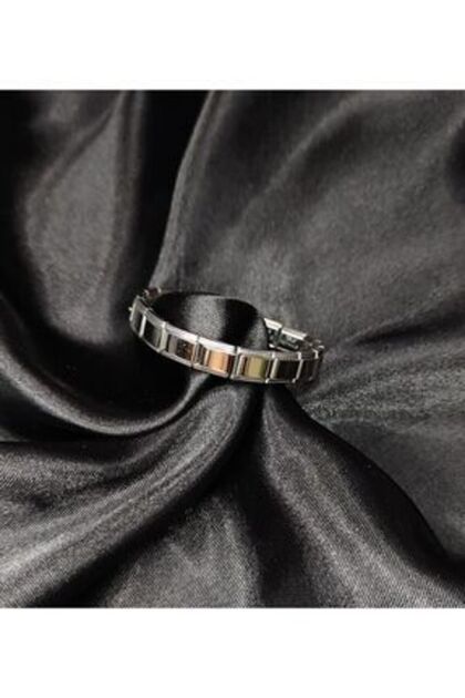 Standard Italian Unlettered Steel Stainless Charm Classic