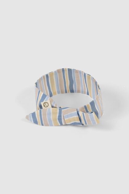 Striped Blue Hair Band