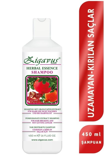 Hızlı Saç Uzatmaya Yardımcı Narlı Şampuan, Kırılan Saçlar Için Onarıcı Bakım 450ml