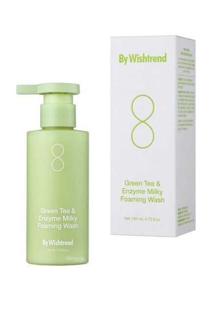 By Wishtrend Green Tea & Enzyme Milky Foaming Wash (KORENDY) Yeşil