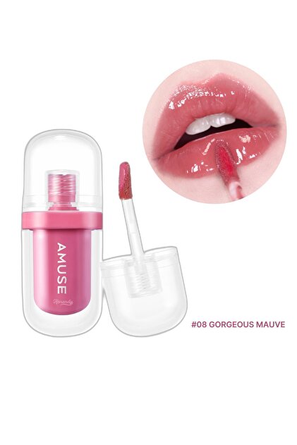 韓国コスメ Amuse Jel Fit Tint - 8 Çeşit Hyaluronik Asitli Şeftalili Parlatıcı