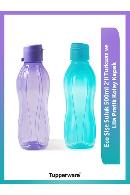 eco şişe suluk 500 ml 2 li