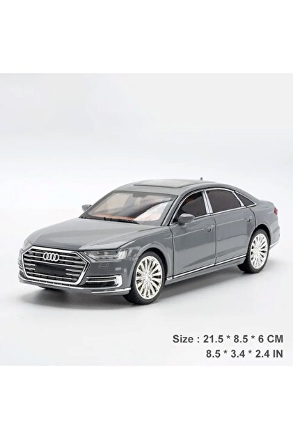 scntoys Audi A8 Araba Audi A8 Long Quattro 1:24 Diecast Metal