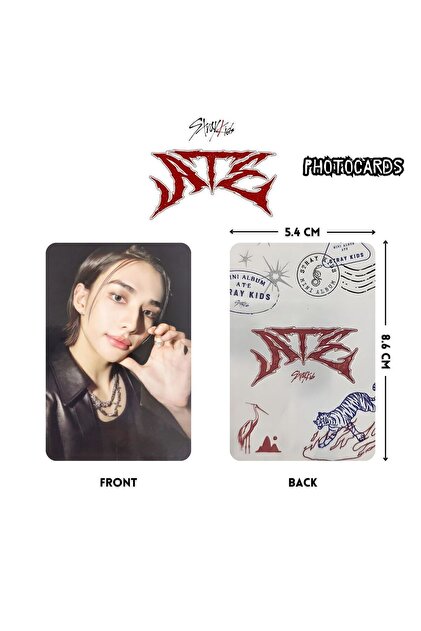 Kpop Dünyasi STRAY KIDS Hyunjin '' ATE '' Photocards Set - Fiyatı