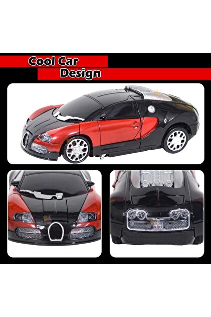 Brother Toys Robota Dönüşebilen Bugatti Araba Işıklı Sesli Müzikli Brother Toys Robota Dönüşebilen Bugatti Araba Işıklı Sesli Müzikli