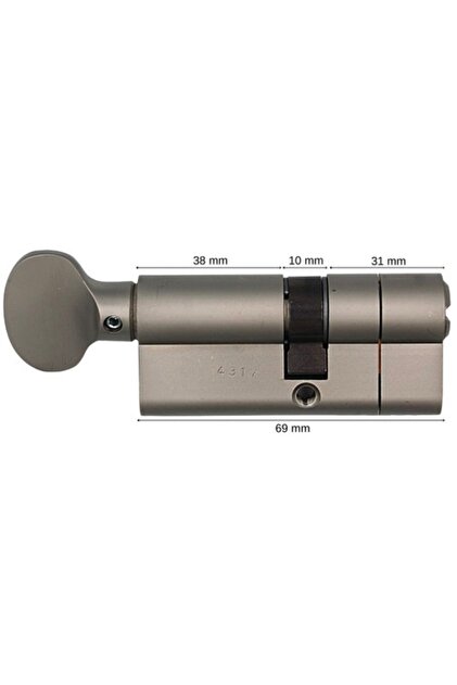 Mul-T-Lock Mtl 300 Tokmaklı Tuzaklı Bilyalı Kapı Kilidi 69 Mm
