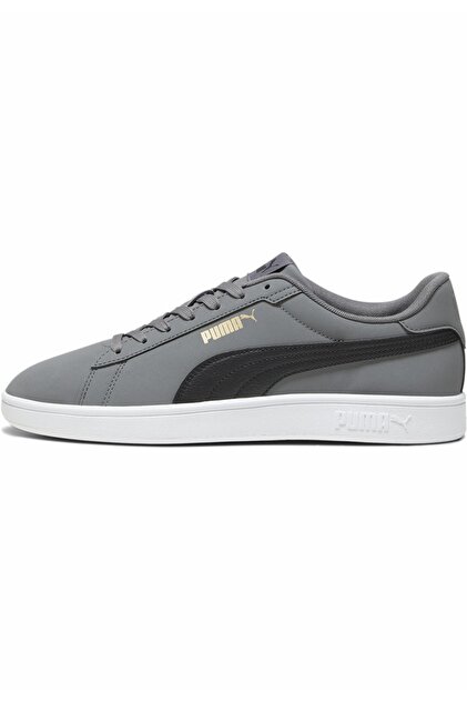 Puma 392336-02 Smash 3.0 Buck Unisex Spor Ayakkabı Füme - Fiyatı