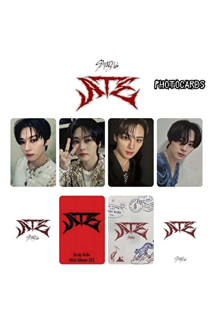Kpop Dünyasi STRAY KIDS Lee Know '' ATE '' Photocards Set - Fiyatı