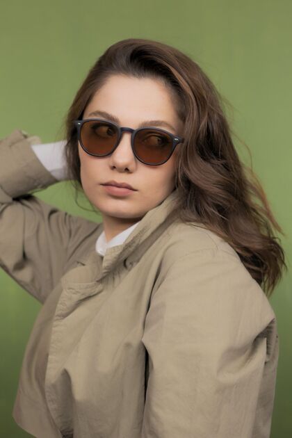 Philip Matte Navy Blue Polarized Unisex Sunglasses