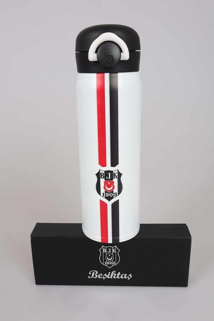 2023 YENİ SEZON LİSANSLI BEŞİKTAŞ KİLİTLİ ÇELİK TERMOS 500 ML