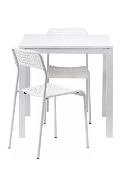 Ikea Adde Sandalye + Melltorp Masa Beyaz Seti Yorumları, Fiyatı