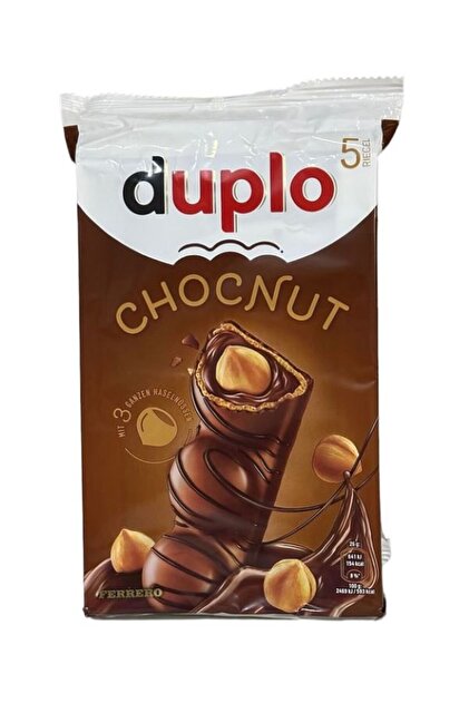 Ferrero Duplo Chocnut Çikolata 5riegel 26 gr - Fiyatı, Yorumları