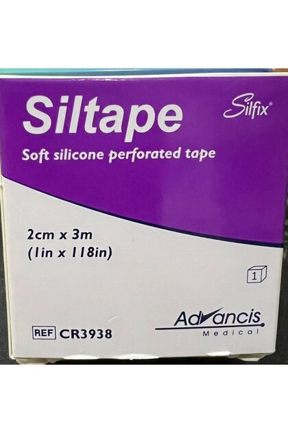 Siltape Soft Silikon Bant Estetik Keloid Yanık Sezaryen Dikiş Ameliyat Izi Giderici 2cm X 3mt