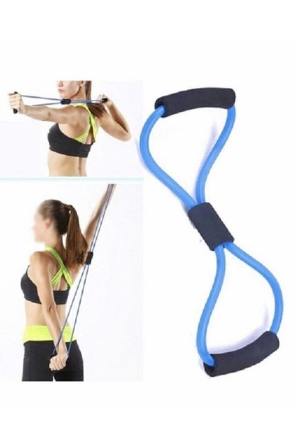 Pilates, Egzersiz Direnç Lastiği Renk Seçenekli Siyah / Mavi / Kırmızı