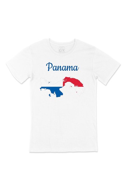 Panama Map and Flag T-Shirt