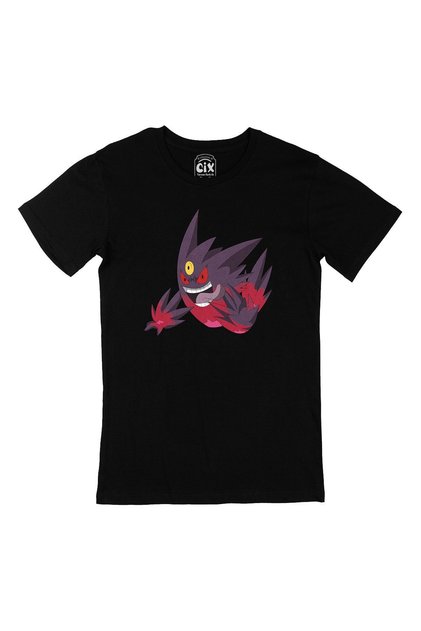 Pokemon Mega Gengar Black T-Shirt