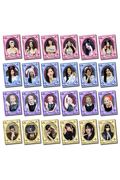 BLACKPINK 8個　セット Güneş Kırtasiye BLACKPINK 8.Yıl Fotokart Set 24 Adet Kart - Fiyatı