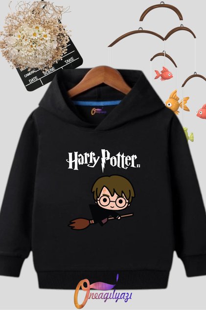 Printed Hooded Children's Sweatshirt