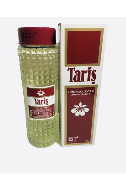 Limon Kolonyası 80 Derece 420cc Cam Şişe