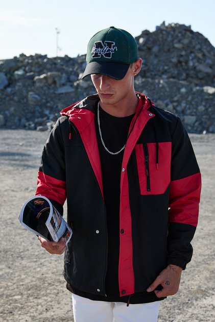 Men's Double Color Coat Seasonal Jacket